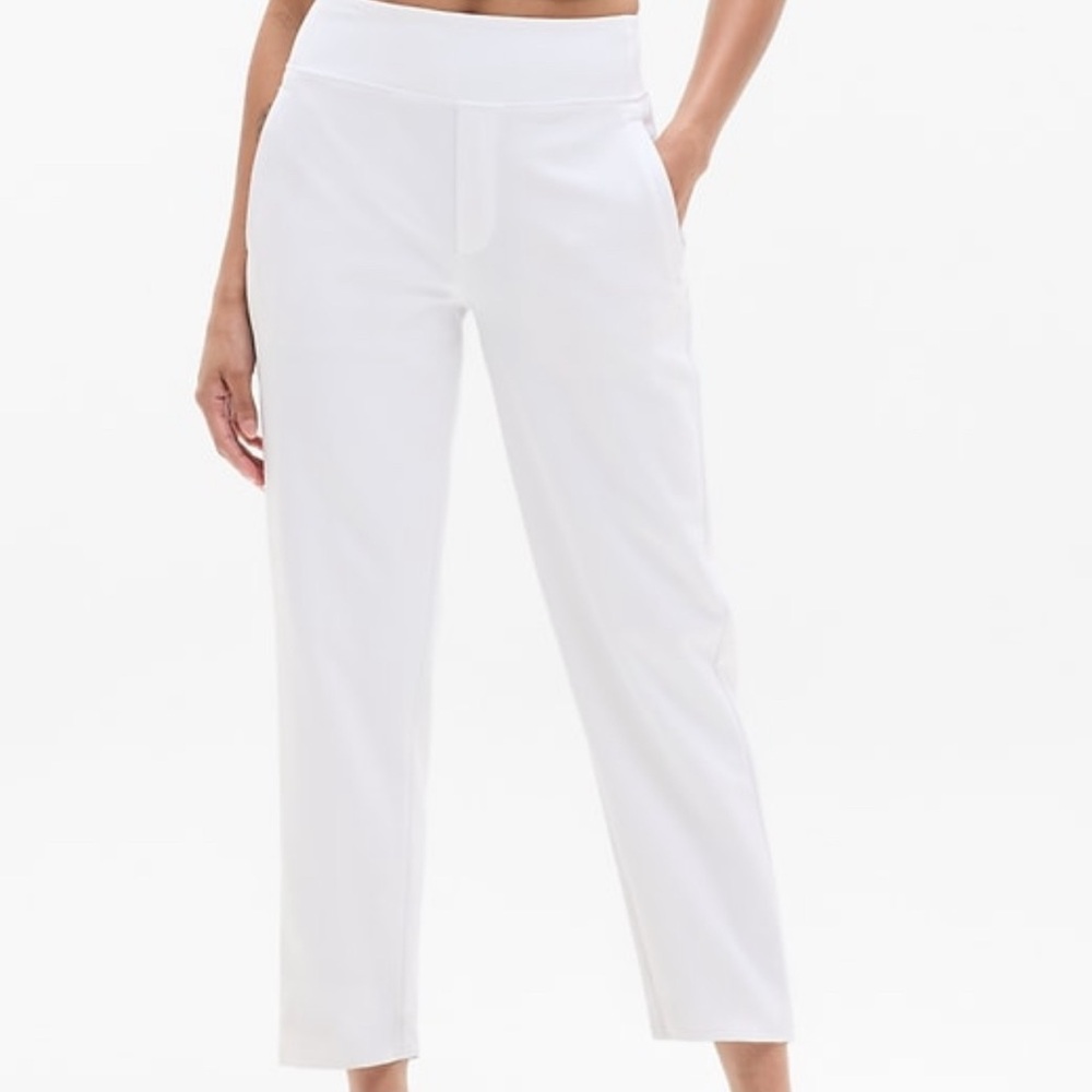 Elegant White Women's Pant Size 6
